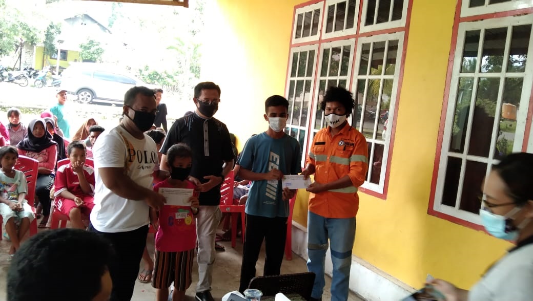 Haji Robert Kembali Salurkan Santunan untuk Anak-anak Yatim Piatu